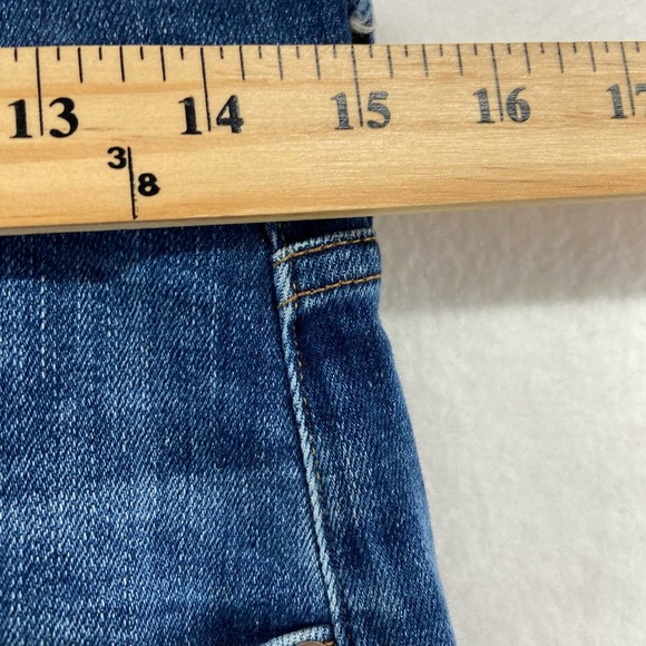 Agolde Luxury boho preppy core chic grunge oversized Jeans Size 25 Distressed - Picture 11 of 15